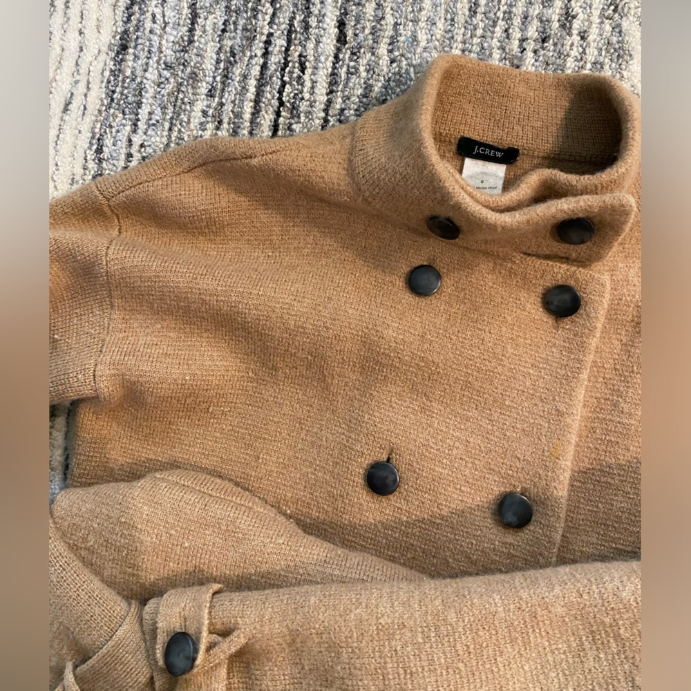 J CREW Pea Coat Sweater - Picture 2 of 6